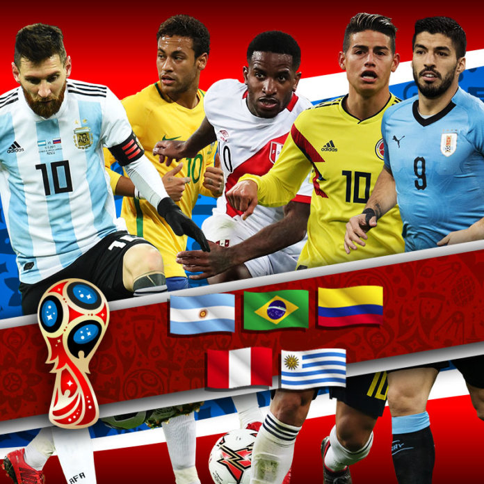 World Cup 2018: South America Regional Breakdown - Goli Sports